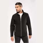 chaqueta hombre softshell personalizadas negra artipubli